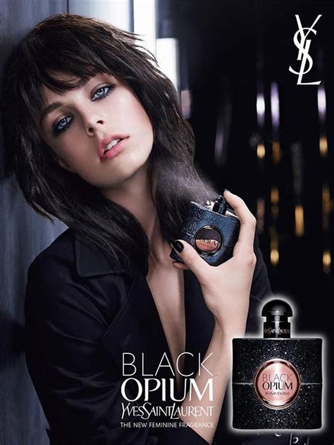 black opium perfume advert girl.